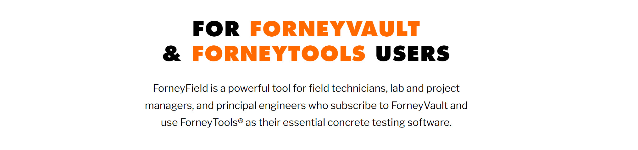 ForneyField for ForneyTools Users Shelf Graphic